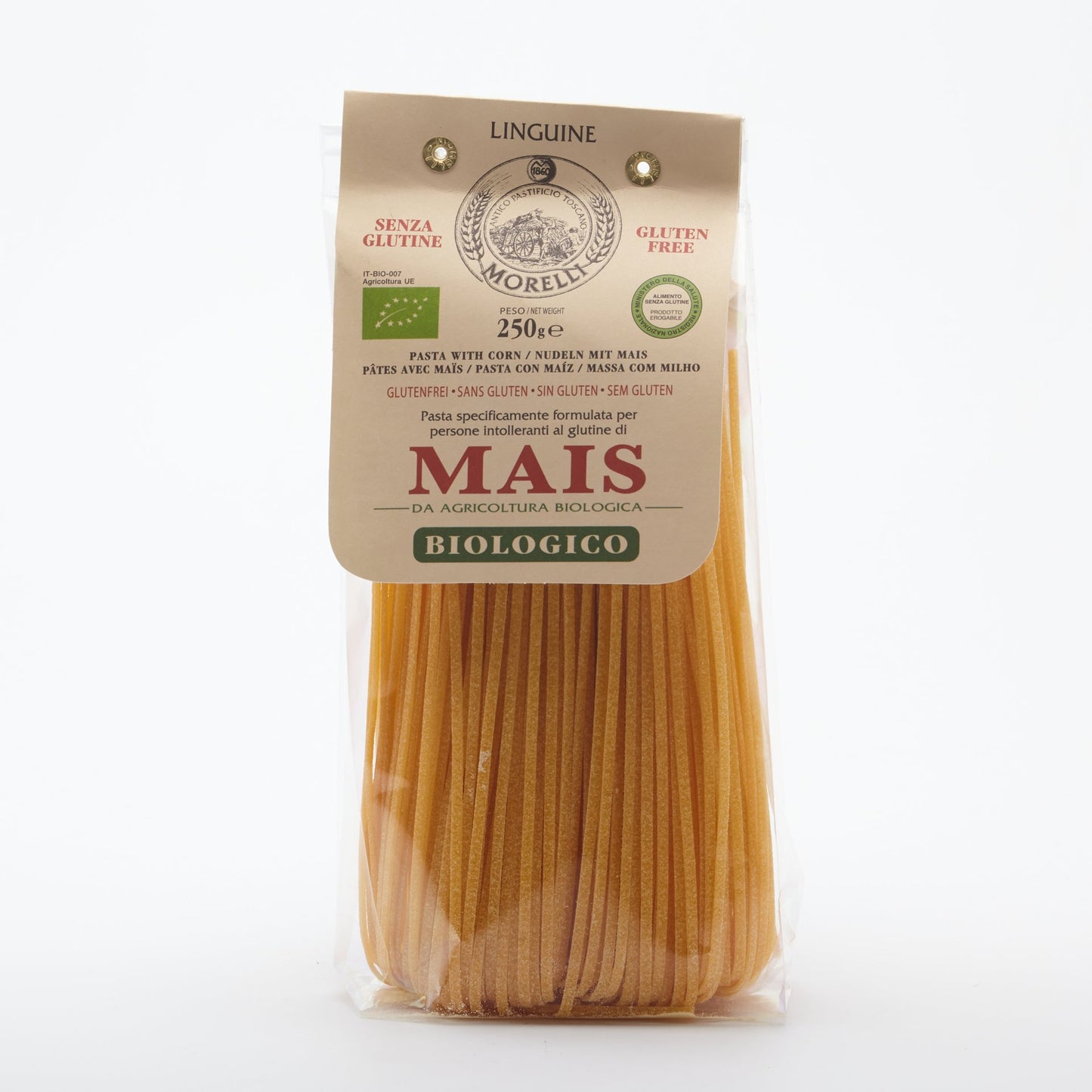 BIO cestoviny mais linguine 250g