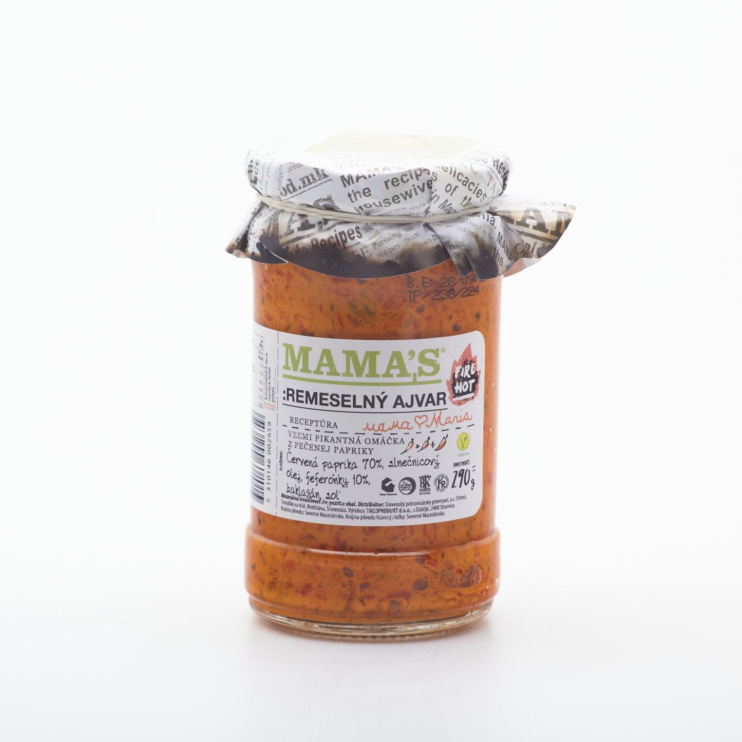 Mama´s ajvar extra pálivý 290g