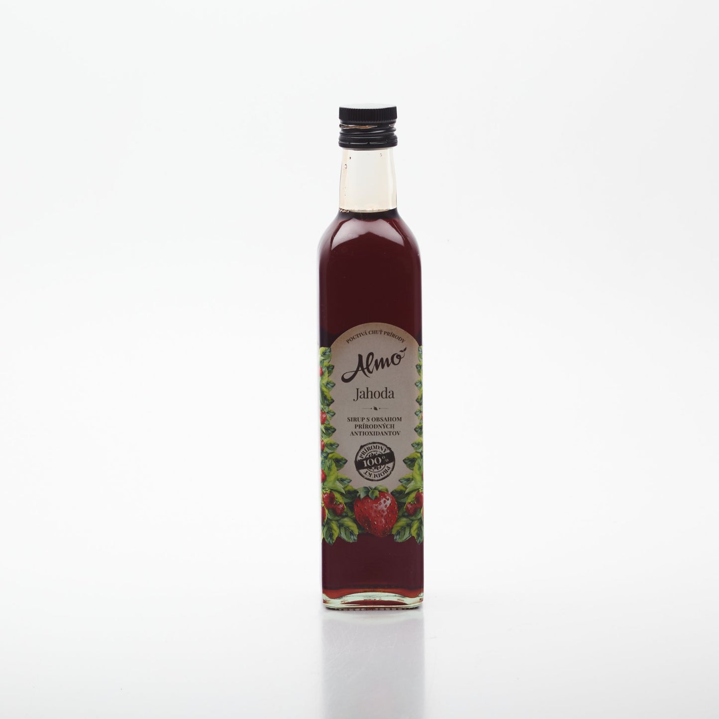 Sirup JAHODA s 50% ovocným podielom 0,5l