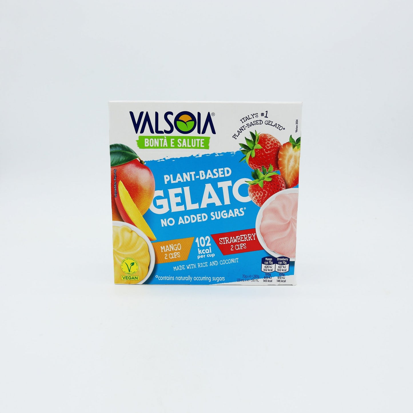 VS Multipack Ovocné kelímky 4x129ml