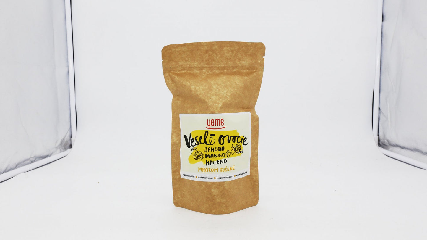 Yeme Veselé ovocie-jahoda,mango,hr. 40g