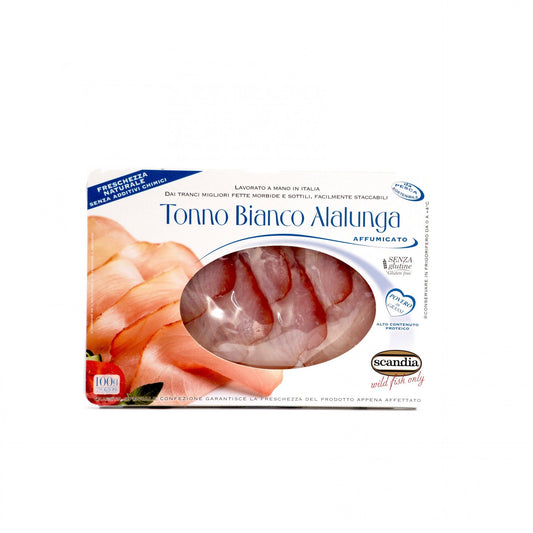 Údený biely tuniak dlhoplutvý 100g