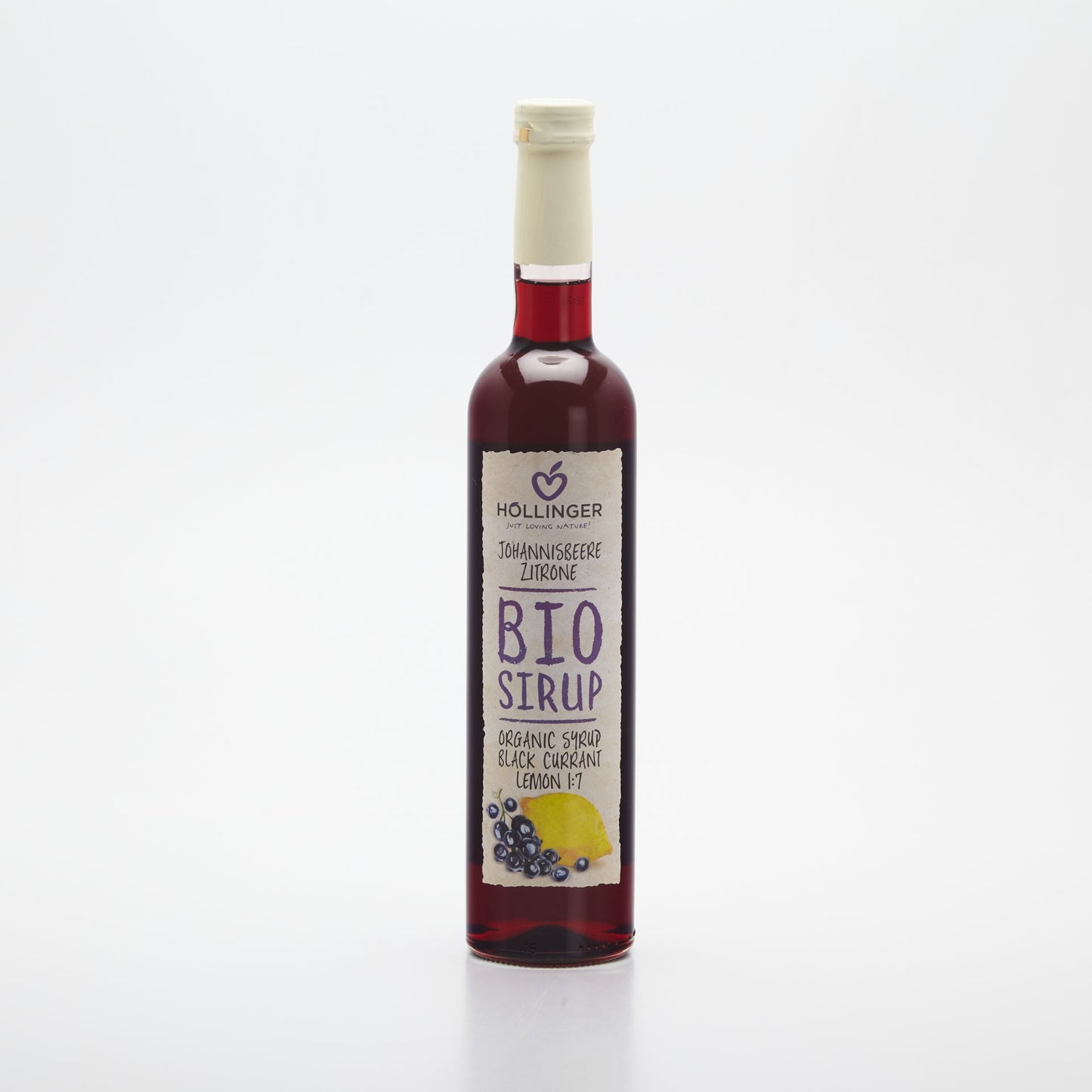BIO sirup čierna ríbezľa - citrón 0,5l