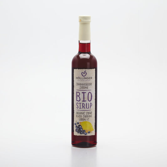 BIO sirup čierna ríbezľa - citrón 0,5l