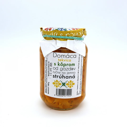 Domáca tekvica s kôprom od gazdov 430g