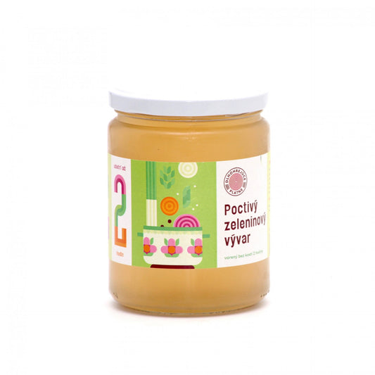 Domáci zeleninový vývar 450ml