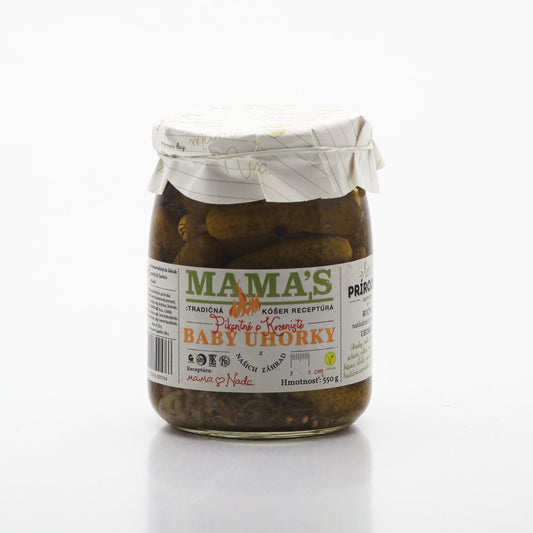 Mama´s čili zavárané uhorky 550g