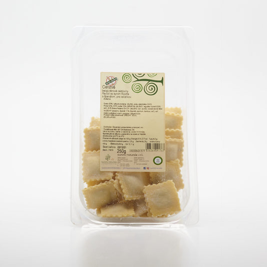 BIO Ravioli bez lepku riccota špenát250g