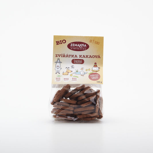 BIO Špaldové kakaové bio zvieratká 100g