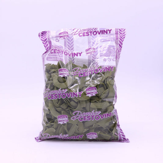 Špenátové rezance široké 500g