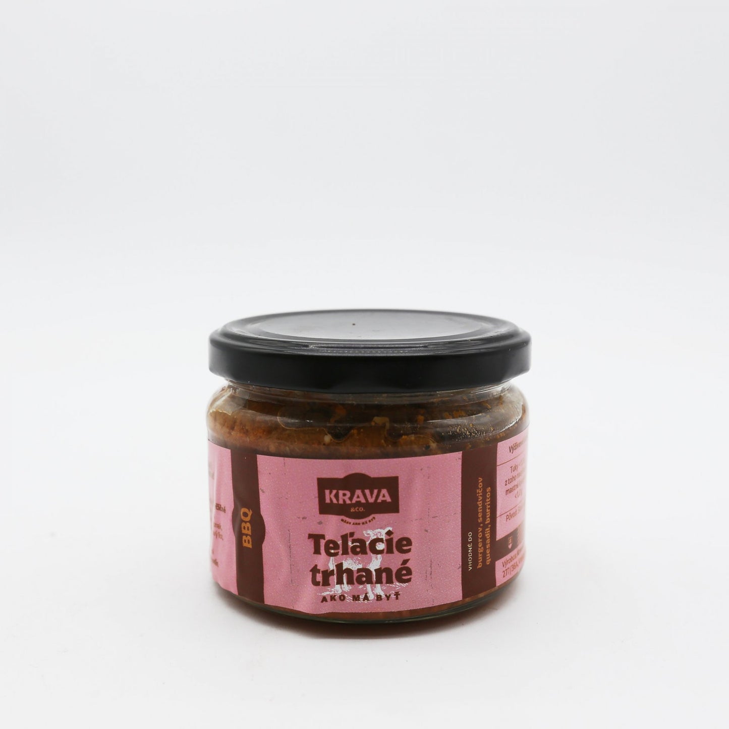 Teľacie trhané BBQ 250g