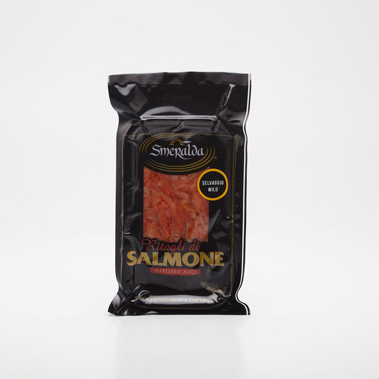 Údené kúsky lososa 100g